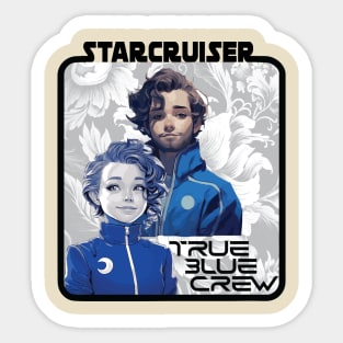 True Blue Crew Sticker